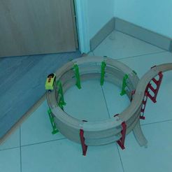 final.jpeg Spiral Ramp for Wooden Train Tracks