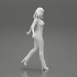3DG1-0009.jpg Fichier 3D 2 Femme d'affaires en chemise et pantalon tirant une valise marchant dans un terminal d'aéroport・Objet imprimable en 3D à télécharger