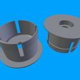 Portabobina.jpg Filament Spool  holder for 5.3 to 6 cm holes