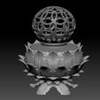 ZBrush-Document1.jpg Traditional East Asian style Incense Burner