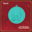 Xmas_Venti_Cults.png Genshin Impact Christmas Tree Ornaments Archons Set