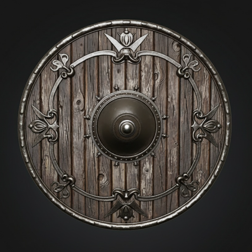 Shield (No handle) 3D model