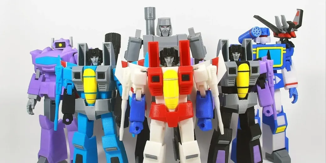🤖 The Best Collection of 3D Printable Models inspired from Transformers