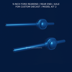 Nuevo-proyecto-2022-01-11T130226.464.png Fichier STL 9-INCH FORD REAREND / REAR END / AXLE FOR CUSTOM DIECAST / MODEL KIT 2・Objet imprimable en 3D à télécharger