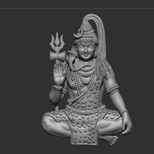 🗿 Shiv ji・ STL File for 3D printing・Cults