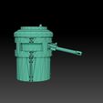 sniper crow nest wireframe side.jpg Tank Turret Pillboxes