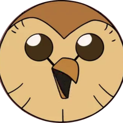 Hooty.png Cookie Cutter - Hooty (The Owl House)