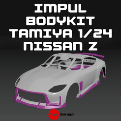 🚁 NISMO BODYKIT + WHEELS FOR NISSAN Z (RZ34/400Z) TAMIYA 1/24