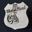 2.png Route 66 Mother Road Shield STL | 3D CNC File | Biker Wall Art & Man Cave Decor
