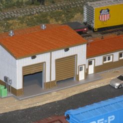 769d76c3-ca7a-4ffa-a468-75a8fad33c23.JPG Fichier 3D gratuit Station d'ambulance à l'échelle HO・Plan pour impression 3D à télécharger