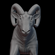 Aries_04.png Aries Zodiac Mystical Goat 3D Printing Sculpture 3D print model
