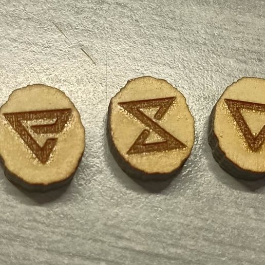 💍 WITCHER SIGNS RUNESTONE・Free SVG File for 3D printing and CNC ...