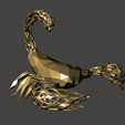 Screenshot_8.png Scorpion Ready to Sting - Voronoi Style and LowPoly Mixture Model