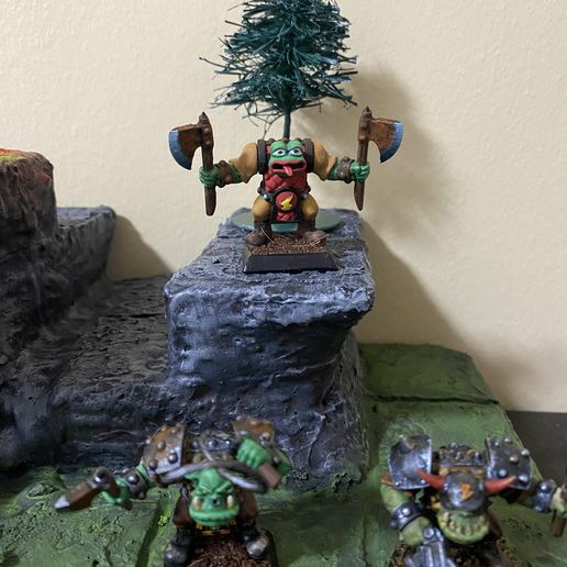 Ретро космические орки из нескольких частей