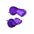 Hands (1).stl STL file Batman - The Dark Knight Returns・3D printer model to download