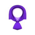 5_black_agnes_necktie.obj Niedriges Cortisol Agnes Tachyon 3d Druck