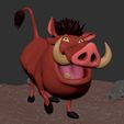 Pumbaa_10.jpg STL file Pumbaa・3D printing design to download