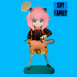MINIATURA1.png STL file Anya and Pochita (Fanart)・3D printing model to download