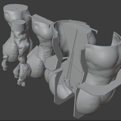 Fantasy Masturbator: Linneth the sexy Kobold (Mold+) STL File for Cults