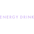 ENERGY DRINK TEXT.stl RED BULL LOGO