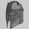 mb poly p.jpg Star Wars Mandalorian Armorer (Blacksmith) Helmet
