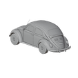 solid_0061.png 1950s Volkswagen Beetle 3D Print Model
