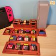 Image-02.jpg Fichier 3D 42 EN 1 CUBE DE RANGEMENT POUR CARTOUCHES DE JEUX NINTENDO SWITCH ET CARTES MICROSD・Modèle pour impression 3D à télécharger