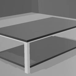 Screenshot-205.png OBJ file Coffee table: doll furniture・Design to download and 3D print