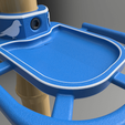 Capture d’écran 2018-04-16 à 15.34.56.png Free STL file Bird Feeder - Pole Mounted・3D printer design to download