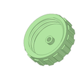 femmina-ogliatore-3mm.png Fichier STL gratuit Filtre à filament / Huileur・Objet imprimable en 3D à télécharger