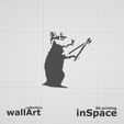 1.jpg Banksy - Rat with chain cutter - Wall art