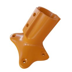 Render.jpg Free STL file Broom Handle Connector (Updated)・Template to download and 3D print
