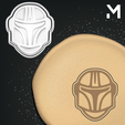Mando.png Cookie Cutters - Star Wars