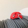 IMG_5458.JPG Free STL file Filament Clip without using reel edge (1.75mm)・3D printing idea to download