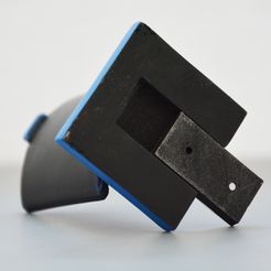 DSC_5512.jpg 3D-Datei Wall Mounted Headphone Hanger・3D-druckbares Modell zum Herunterladen