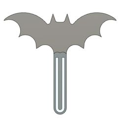 1.jpg Fichier STL BAT BOOKMARK - Halloween・Plan pour imprimante 3D à télécharger