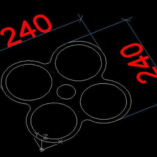 123.jpg Bubble Serving Tray 250 Pcs Cnc Cut 3D Model File For CNC Router Engraver, Plate Carving Machine, Relief, serving tray Artcam, Aspire, VCarve, Cutt3D