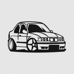 Archivo STL Insignia BMW para volante Mtech 1 🛞・Diseño de