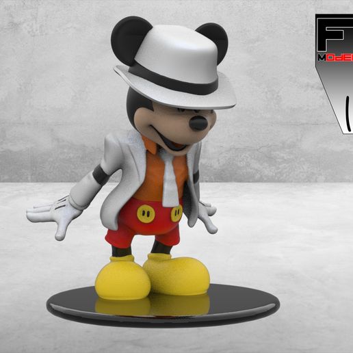 untitled.470.jpg Mickey Mouse Michael Jackson Pose STL