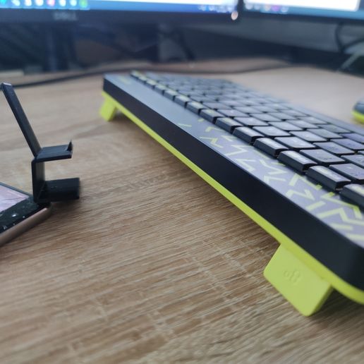 Logitech Logitech MK240, Phone holder - 3D model önizlemesi