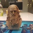 leo.jpg Leonardo Da Vinci Bust 3D Scan