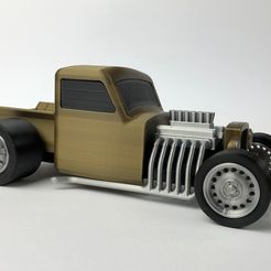 IMG_9617.jpg Archivo STL gratis Custom HOT ROD / RAT ROD - Totalmente imprimible en 3D・Modelo de impresión 3D para descargar