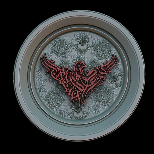 COIN WITH DESIGN 3D model