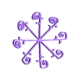Snowflake4.stl Flocon de neige avec Tinkercad