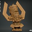 112123-Wicked-Galactus-Bust-Image-001.jpg WICKED MARVEL GALACTUS BUST: TESTED AND READY FOR 3D PRINTING