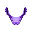 skull mask jaw part.stl 3D Printable Articulated Skull Mask with Movable Jaw – Cosplay, Halloween & Costume Prop