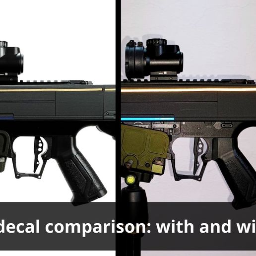 🎛️ SSG1 Support Configuration – CyberTactical Series・ 3D File for 3D ...