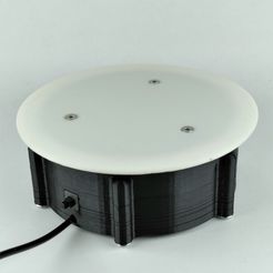 1.jpg STL file Motorized rotating platform・3D print design to download