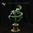 Ling_Ling_R3.jpg Файл 3D Девушка-дракон Линг Линг・3D-печатный дизайн для загрузки