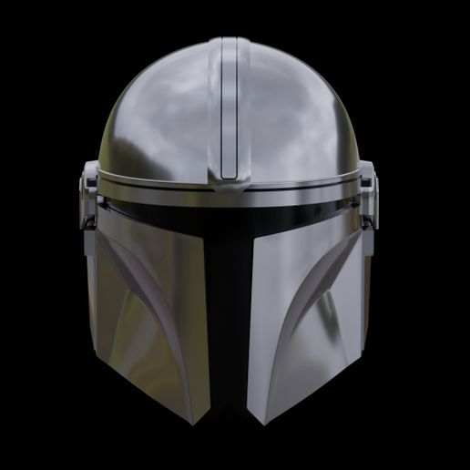 The Mandalorian Helmet 3D model